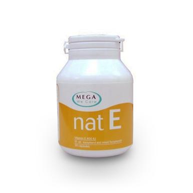 Vitamin E Mega Care nat E(วิตามินอี)30cap