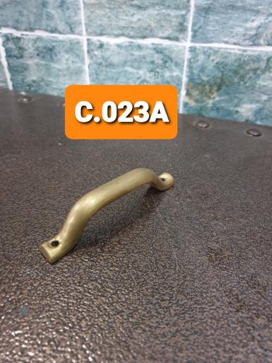 ฺBrass pull handle Item Code C.023A size Long 150 mm wide 12 mm.High 25 mm.