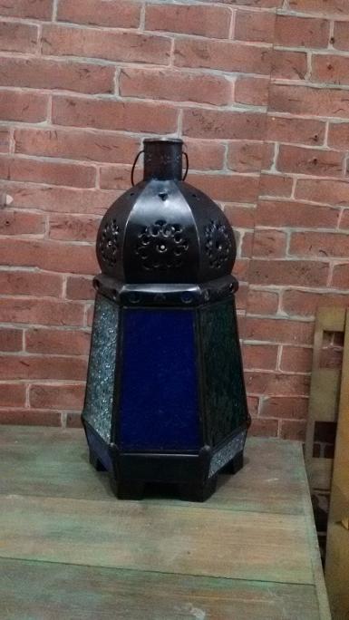 Morocco Lamp brass Code MRC18Q size high 30 cm.