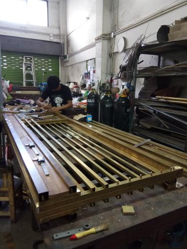 ฺBrass door .well come to our factory.